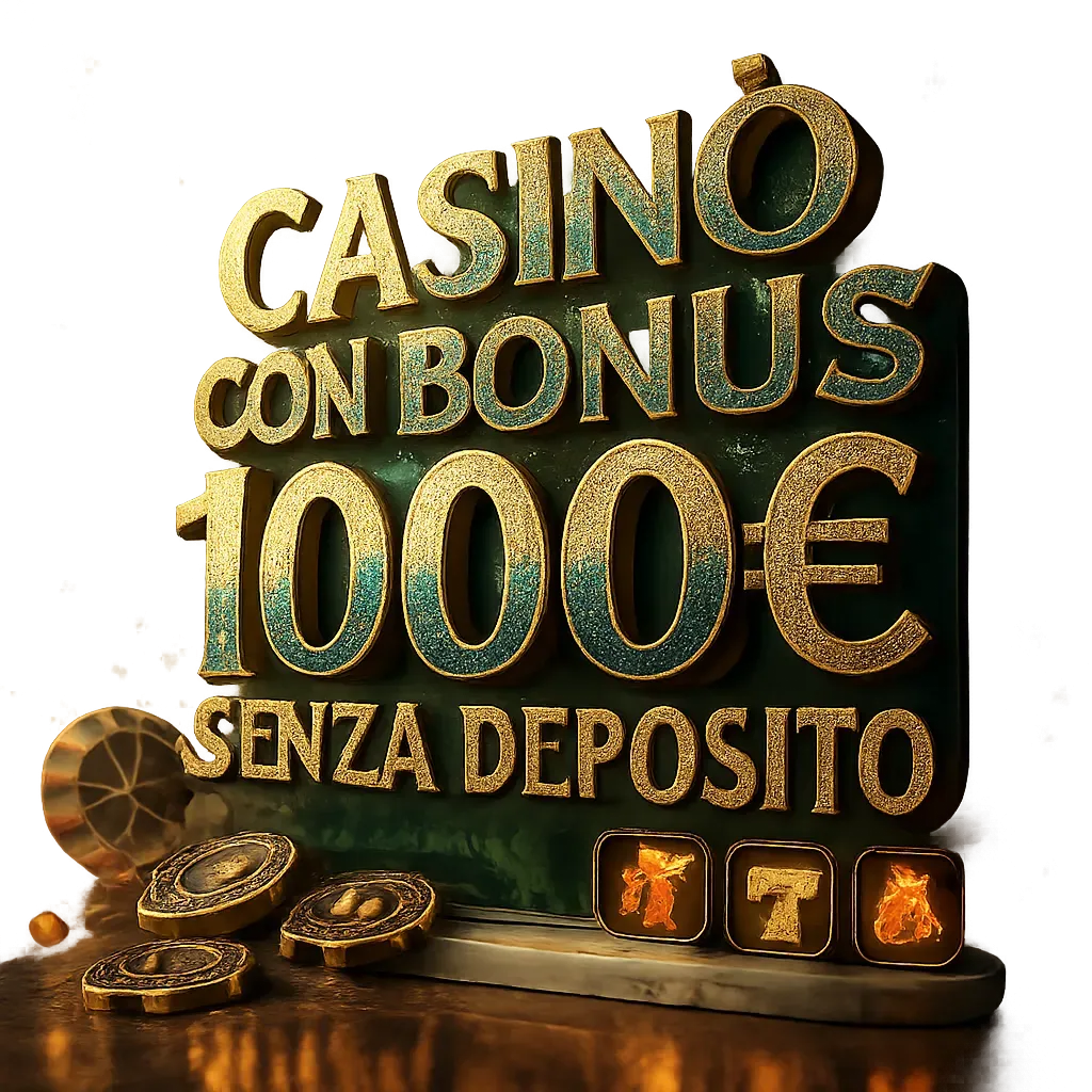 Casinò Con Bonus 1000€ Senza Deposito | Offerte Disponibili 2026