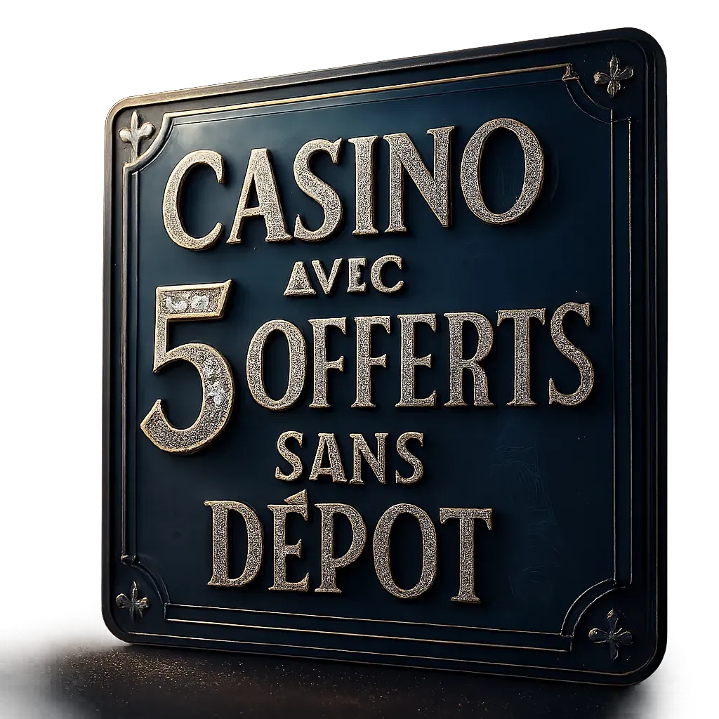 Casino Avec 5€ Offerts Sans Dépôt | Comparatif 2026