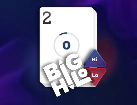 Spela Big Hi-Lo | Online Spel med Riktiga Pengar