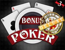 Bonus Poker Deluxe - 3 Hands med Riktiga Pengar | Spel Online Njukčamánnu