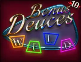 Bonus Deuces Wild - 10 Hands med Riktiga Pengar | Spel Online Njukčamánnu