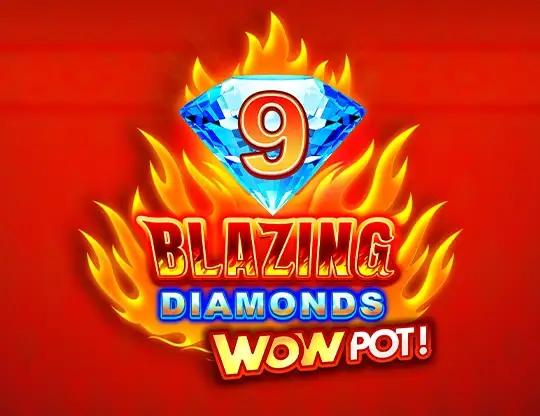 9 Blazing Diamonds WOWPOT