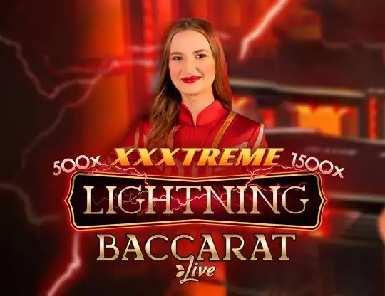 Spela XXXtreme Lightning Baccaratby Evolution Gaming | Online Spel med Riktiga Pengar