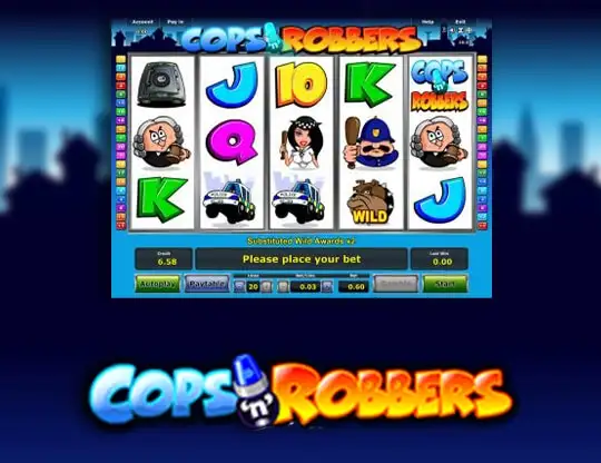 Cops 'n' Robbers Slots med Riktiga Pengar | Online Casino