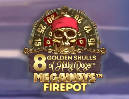 8 Golden Skulls of Holly Roger Megaways