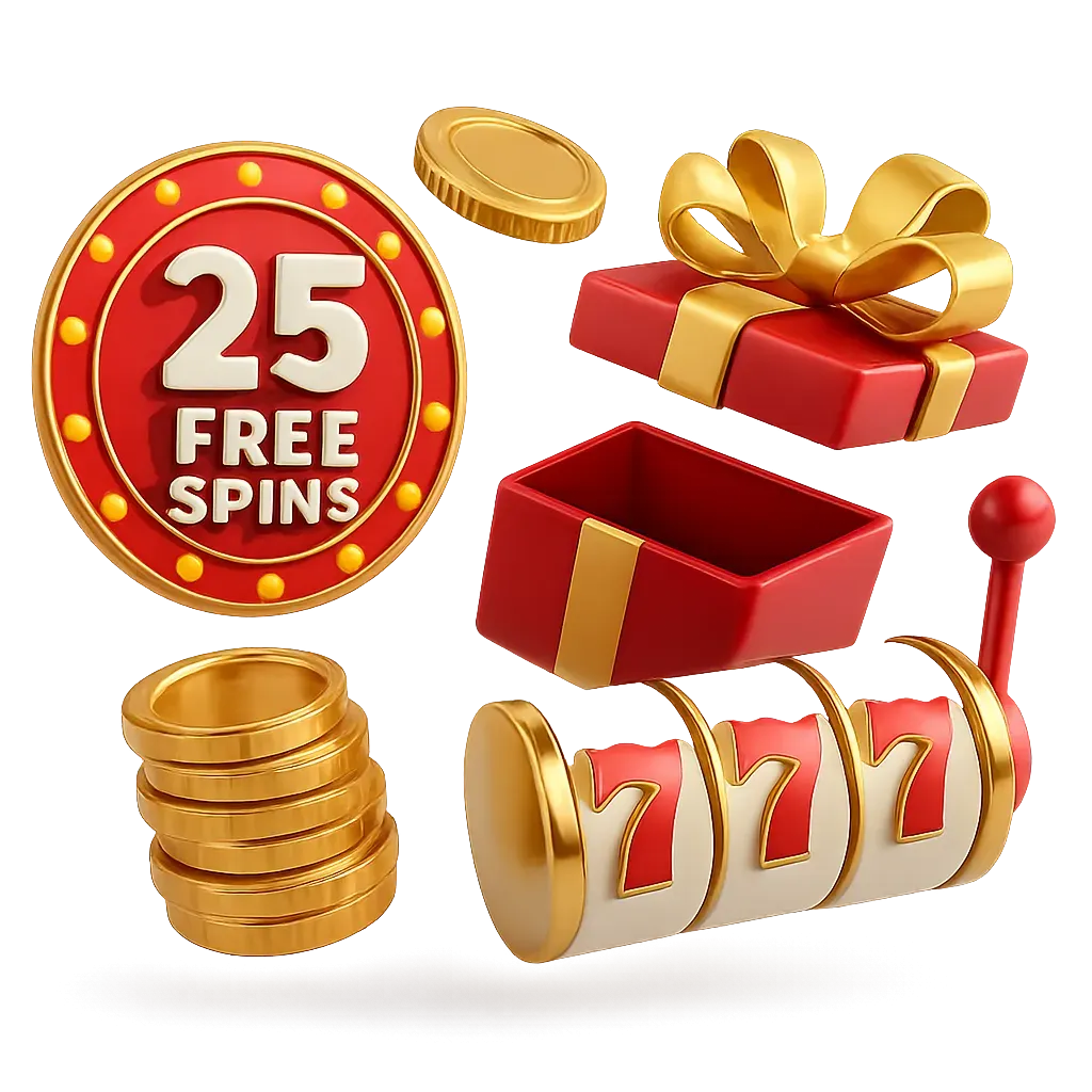 25 Tiradas Gratis Bono De Primer Depósito Casino Online