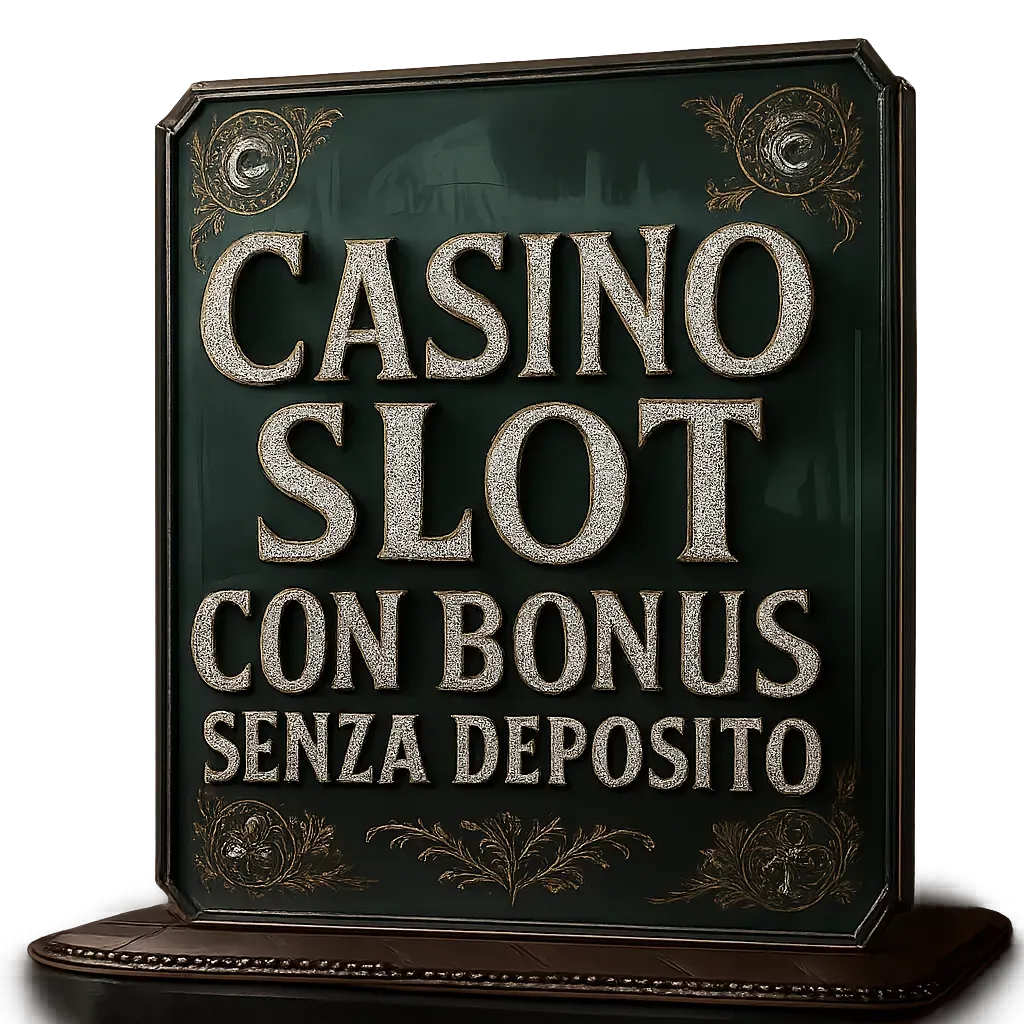 Casinò Slot Con Bonus Senza Deposito