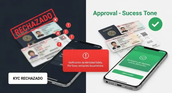 Verificación KYC Rechazada Casino → Solución Rápida [2026]